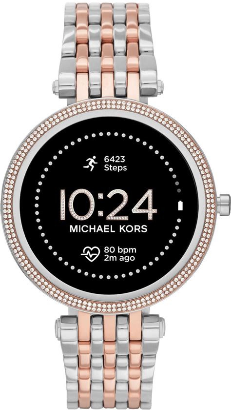 smartwatch michael kors damen mkt 5005|Gen 5E Darci Pavé Rose Gold.